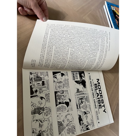 Lot Of  7 Vtg Modesty Blaise Peter O'Donnell Pulp Fiction Paperback Books 1980's - Picture 5 of 16